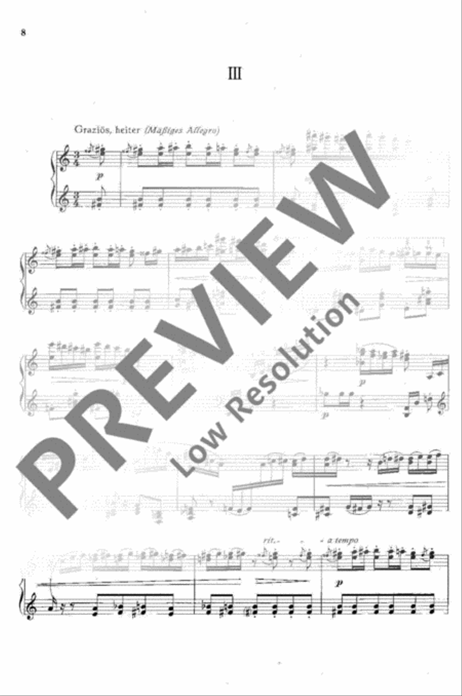 Capriccetti Piano Solo scores gallery preview page 9