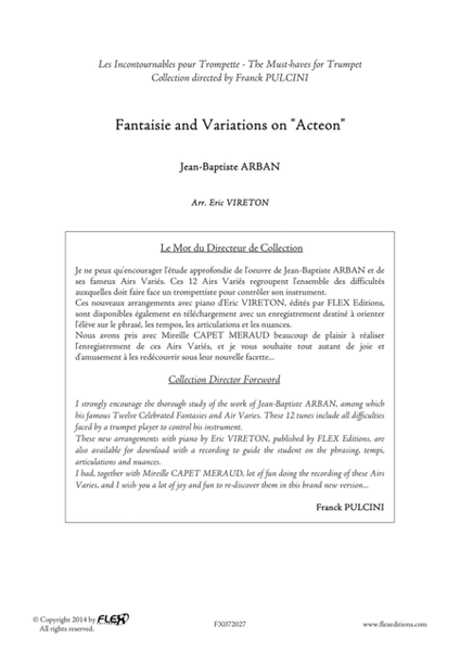 Fantaisie and Variations on "Acteon" image number null