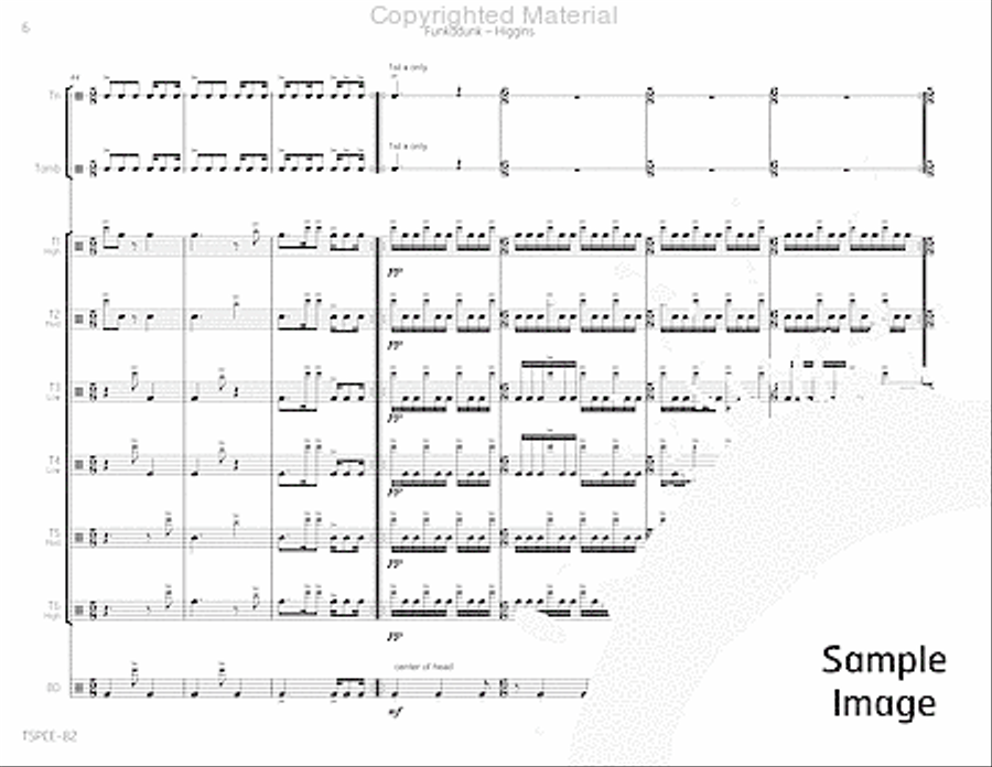 Funkadunk Percussion Ensemble scores gallery preview page 9