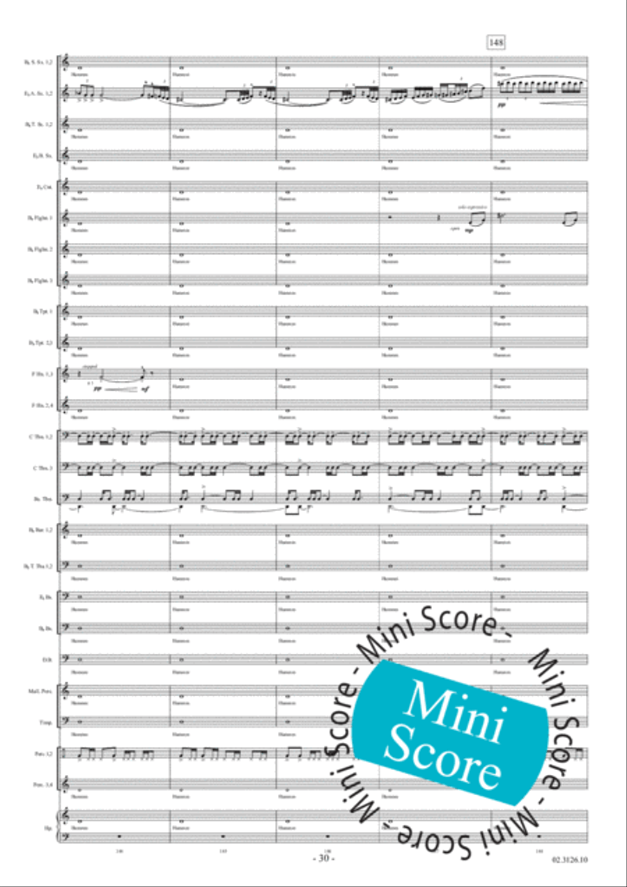 Migyur Fanfare Band scores gallery preview page 36