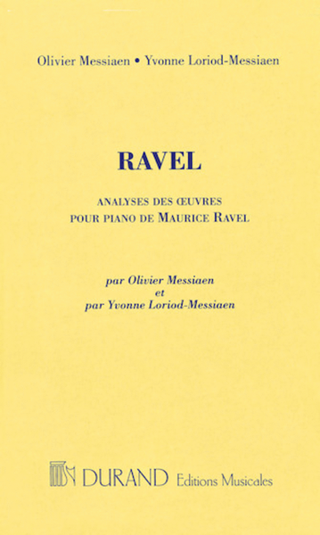 Analyses Des Oeuvres Pour Piano De Maurice Ravel