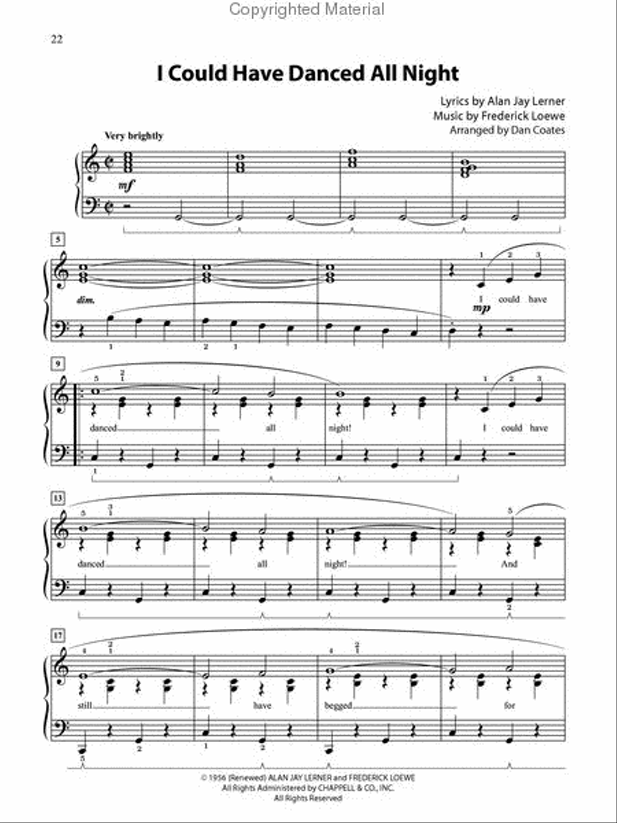 My Fair Lady Voice scores gallery preview page 3