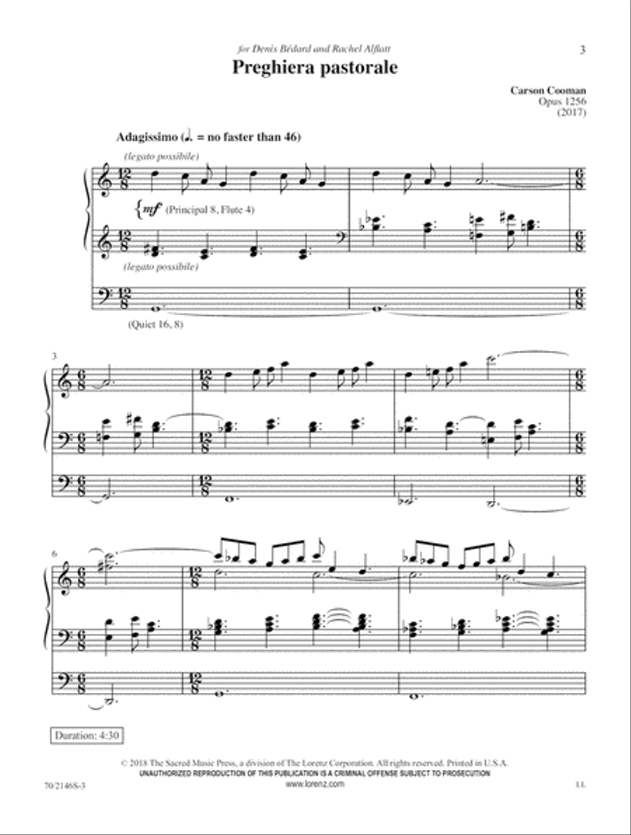 Antiphonies Organ scores gallery preview page 3