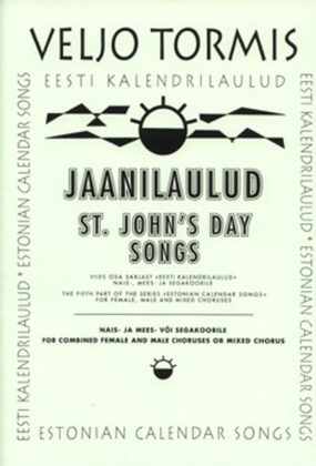 Book cover for Jaanilaulud / St. John's Day Songs