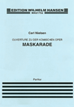 Book cover for Carl Nielsen: Masquerade Overture (Score)