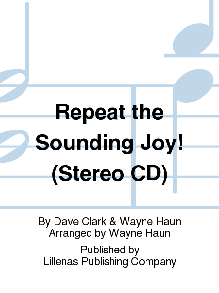 Repeat the Sounding Joy! (Stereo CD) image number null