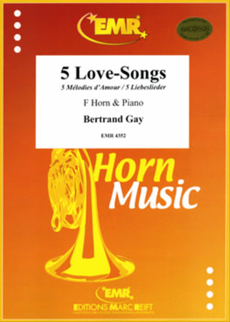 5 Love-Songs 5 Love-Songs Horn scores gallery preview page 1