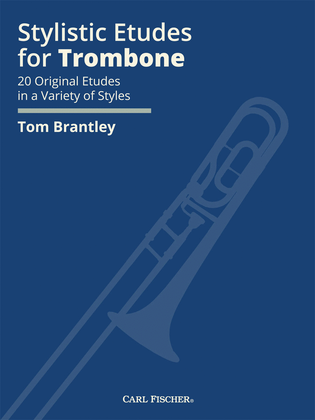 Book cover for Stylistic Etudes for Trombone