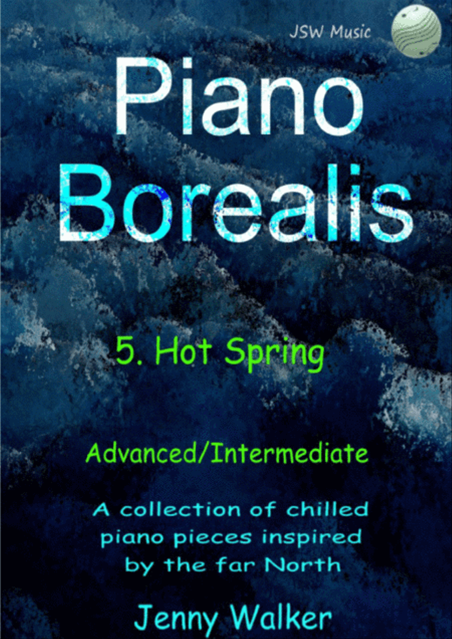 Piano Borealis: 5 - Hot Spring Piano Solo scores gallery preview page 1