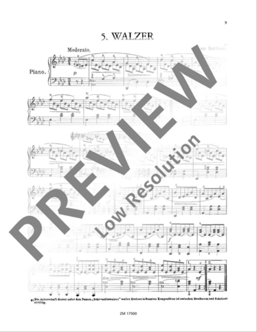 Beauties of Classical Music Piano Solo scores gallery preview page 10