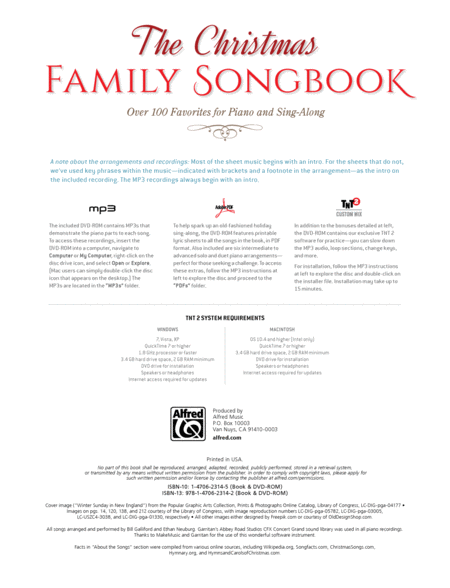 The Christmas Family Songbook image number null