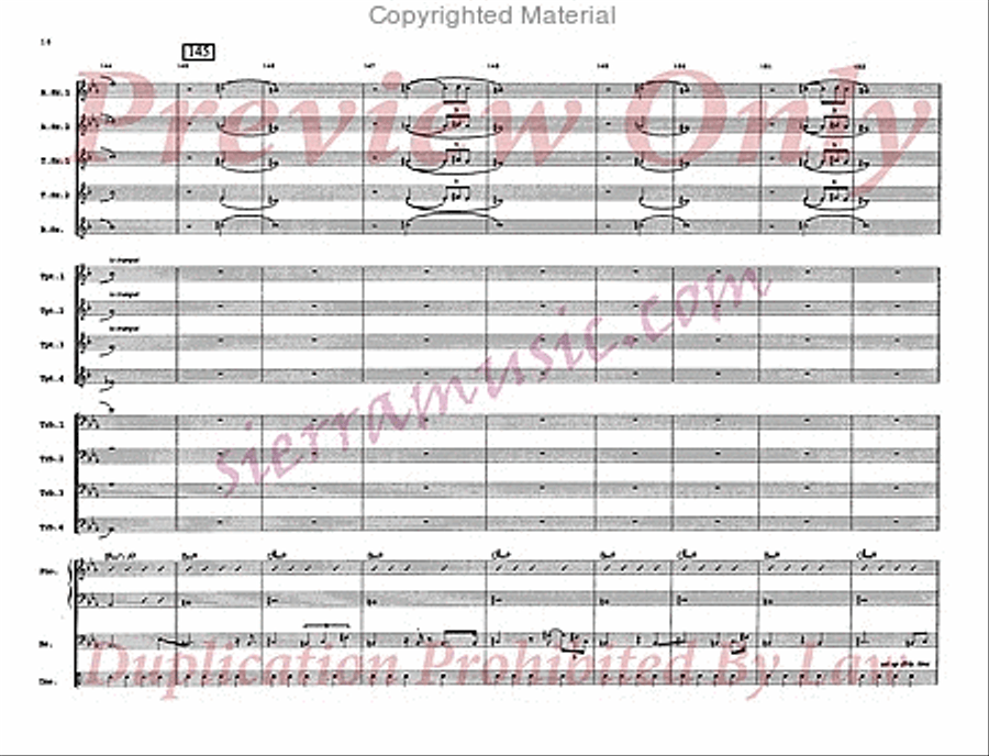 Dorian Blue Big Band scores gallery preview page 17