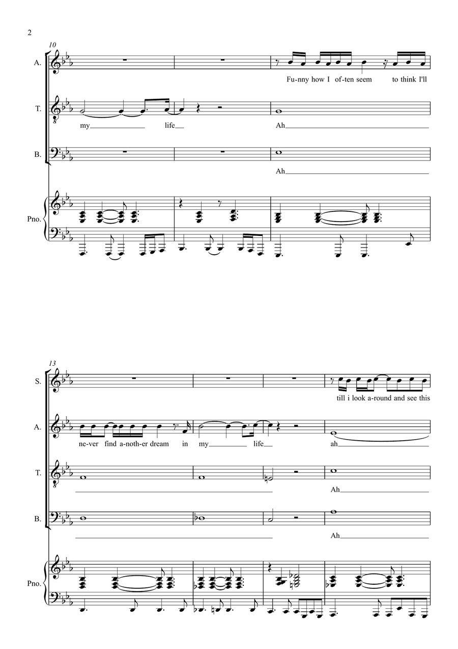 This Is My Life Small Ensemble scores gallery preview page 2