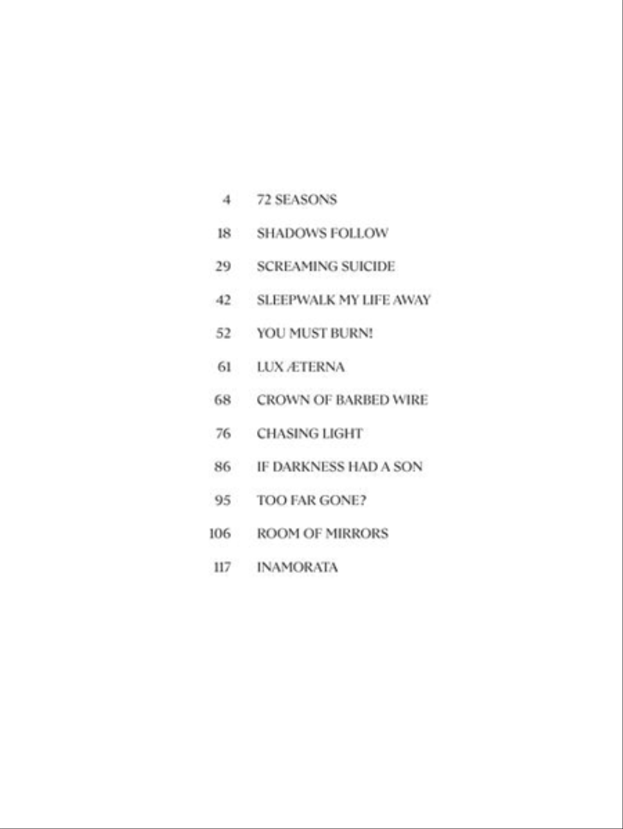 Metallica – 72 Seasons Metallica – 72 Seasons Electric Guitar scores gallery preview page 3