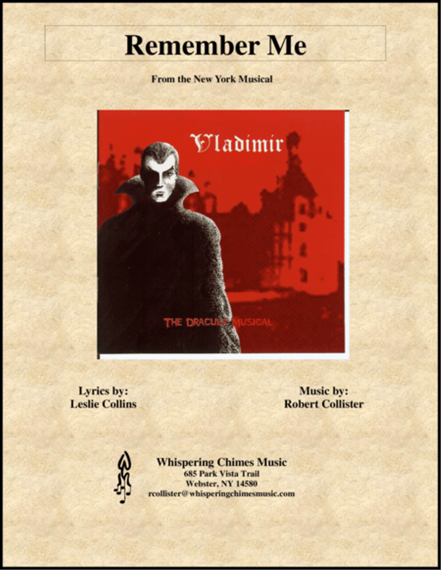 Remember Me Voice scores gallery preview page 1