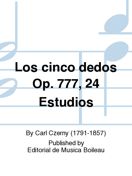 Los cinco dedos Op. 777, 24 Estudios