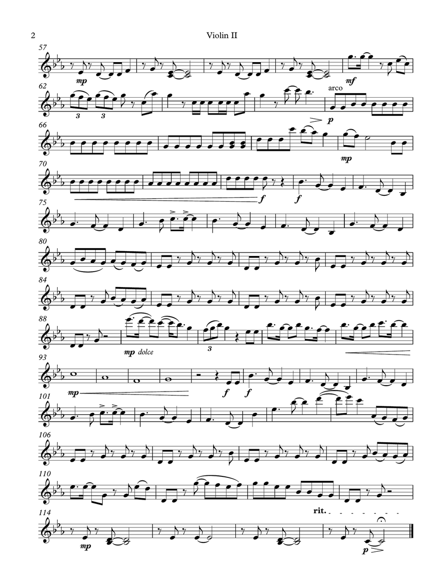 Fancy String Quartet scores gallery preview page 4