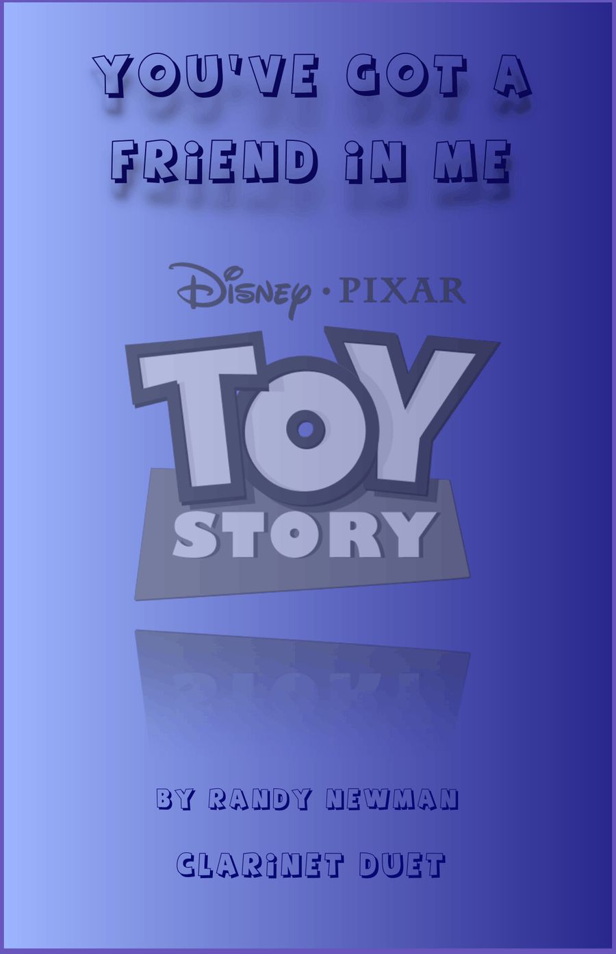 You've Got A Friend In Me Clarinet Duet scores gallery preview page 1