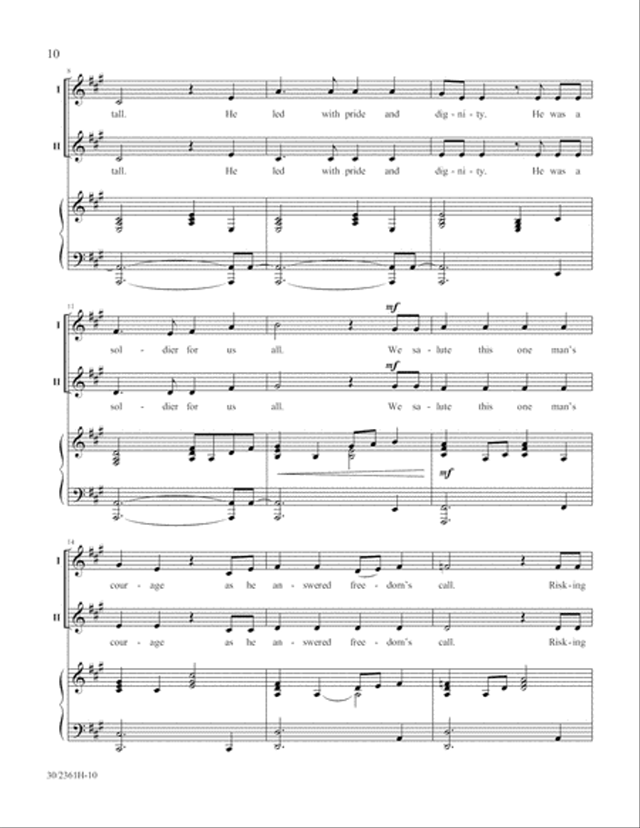 Ten Who Counted 2-Part scores gallery preview page 11
