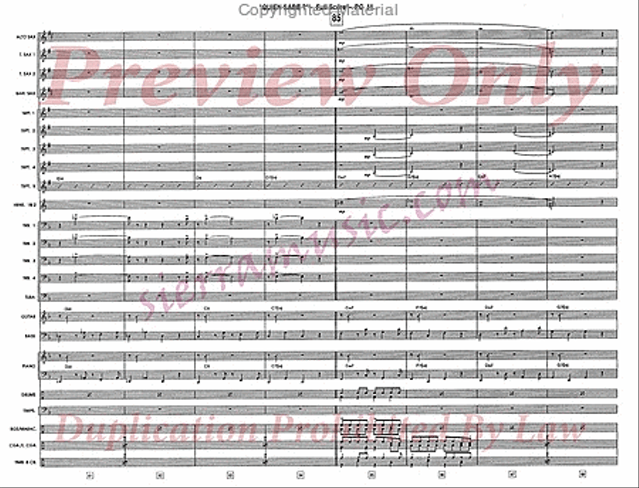 Quien Sabe? (Who Knows?) Quien Sabe? (Who Knows?) Jazz Ensemble scores gallery preview page 12