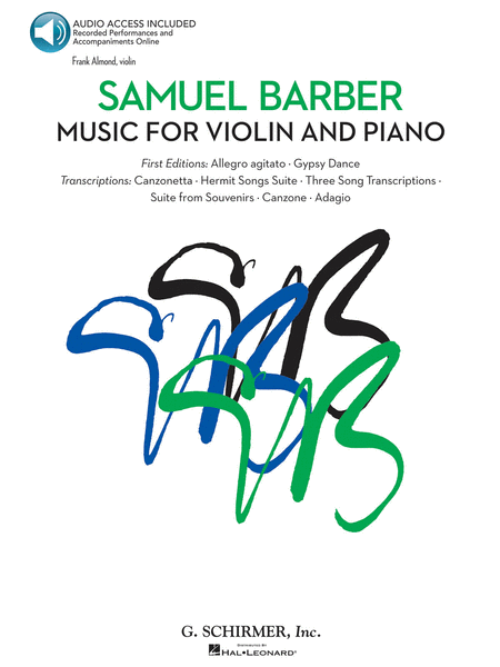 Samuel Barber : Music for Violin and Piano