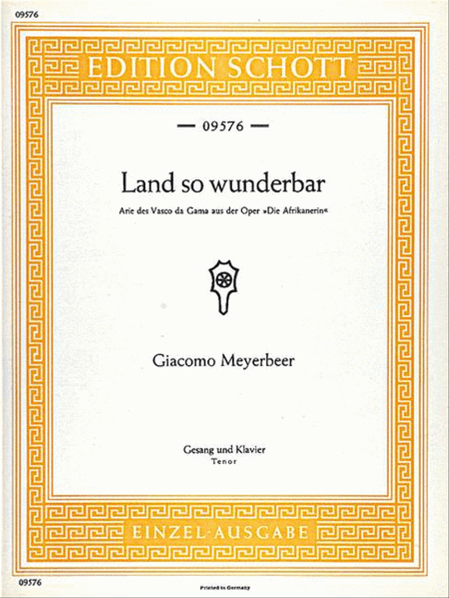 Land So Wunderbar Tenor Tenor Voice scores gallery preview page 1