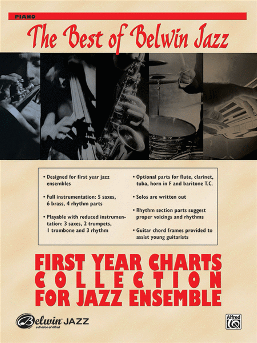 First Year Charts Collection for Jazz Ensemble Jazz Ensemble scores gallery preview page 1