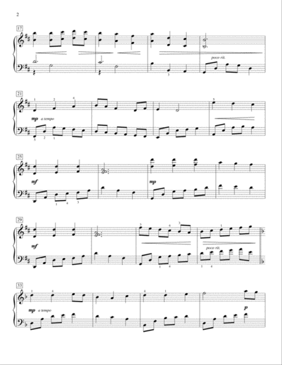 Be Thou My Vision (arr. Randall Hartsell) Piano Method scores gallery preview page 2