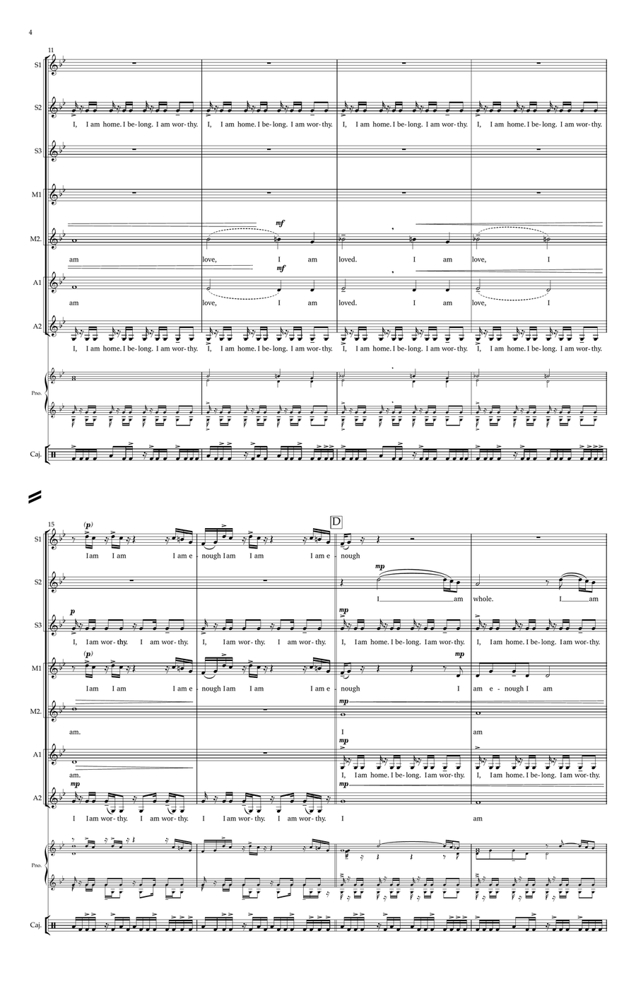 I AM SSAA scores gallery preview page 4