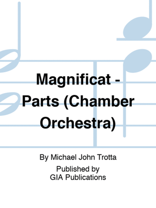 Magnificat Chamber Orchestra Set of Parts Only
