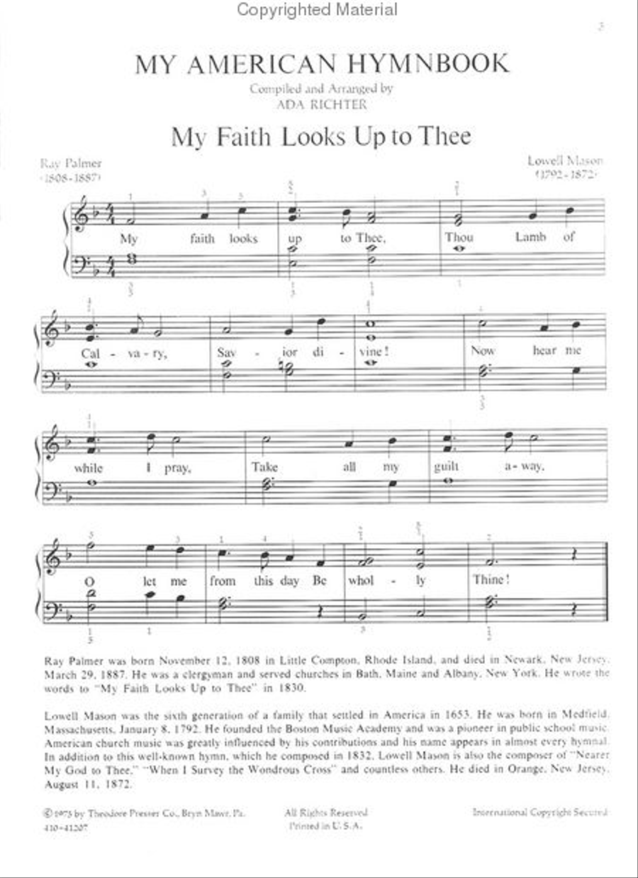 My American Hymnbook Chamber Music scores gallery preview page 2