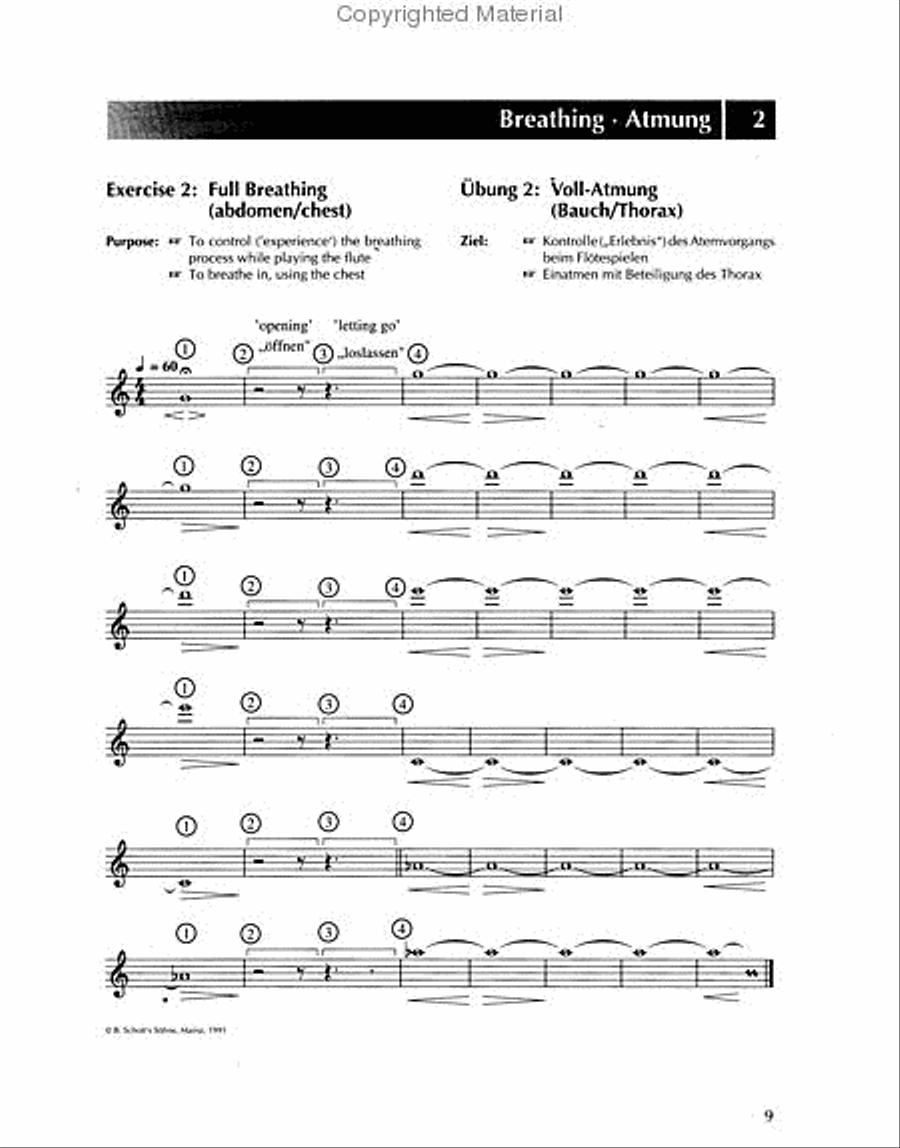 Scales & Arpeggios for Flute Flute Solo scores gallery preview page 2