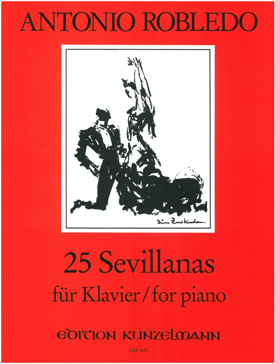25 sevillanas Piano Solo scores gallery preview page 1