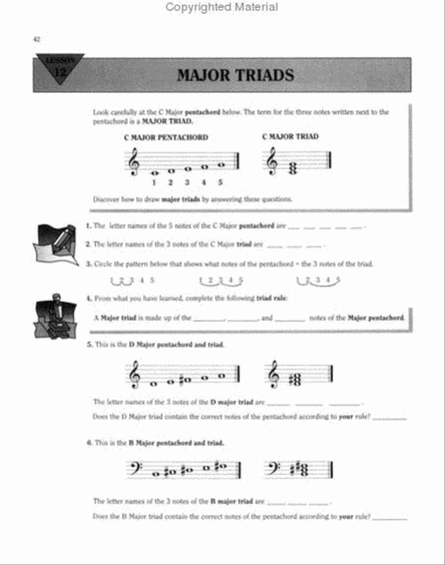 Explorations in Music, Book 2 (Book & Audio) Piano Method scores gallery preview page 3