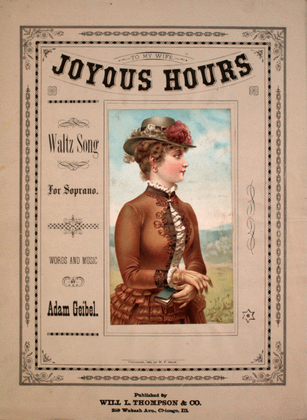 Joyous Hours. Waltz Song