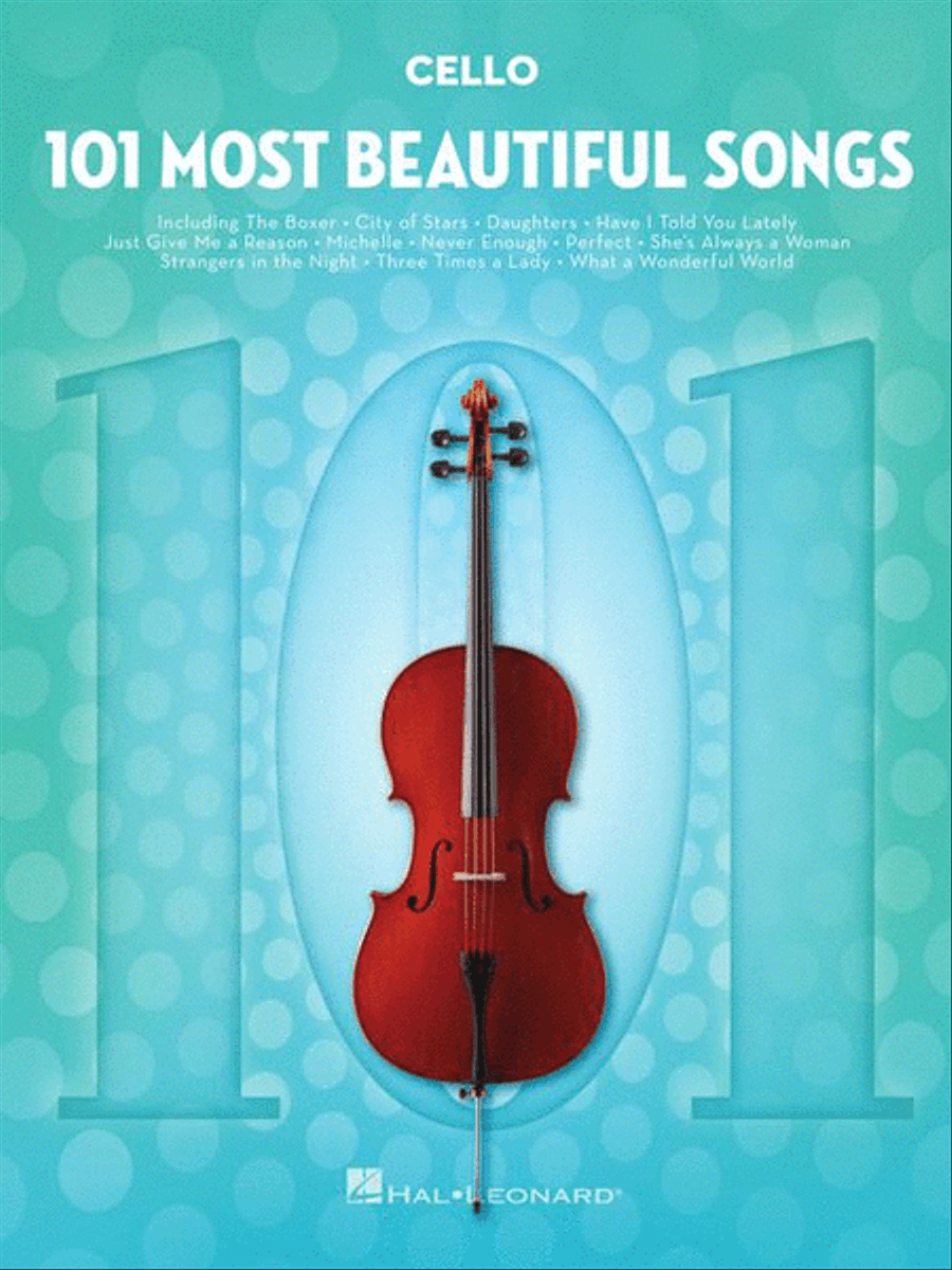 101 Most Beautiful Songs 101 Most Beautiful Songs Cello scores gallery preview page 2