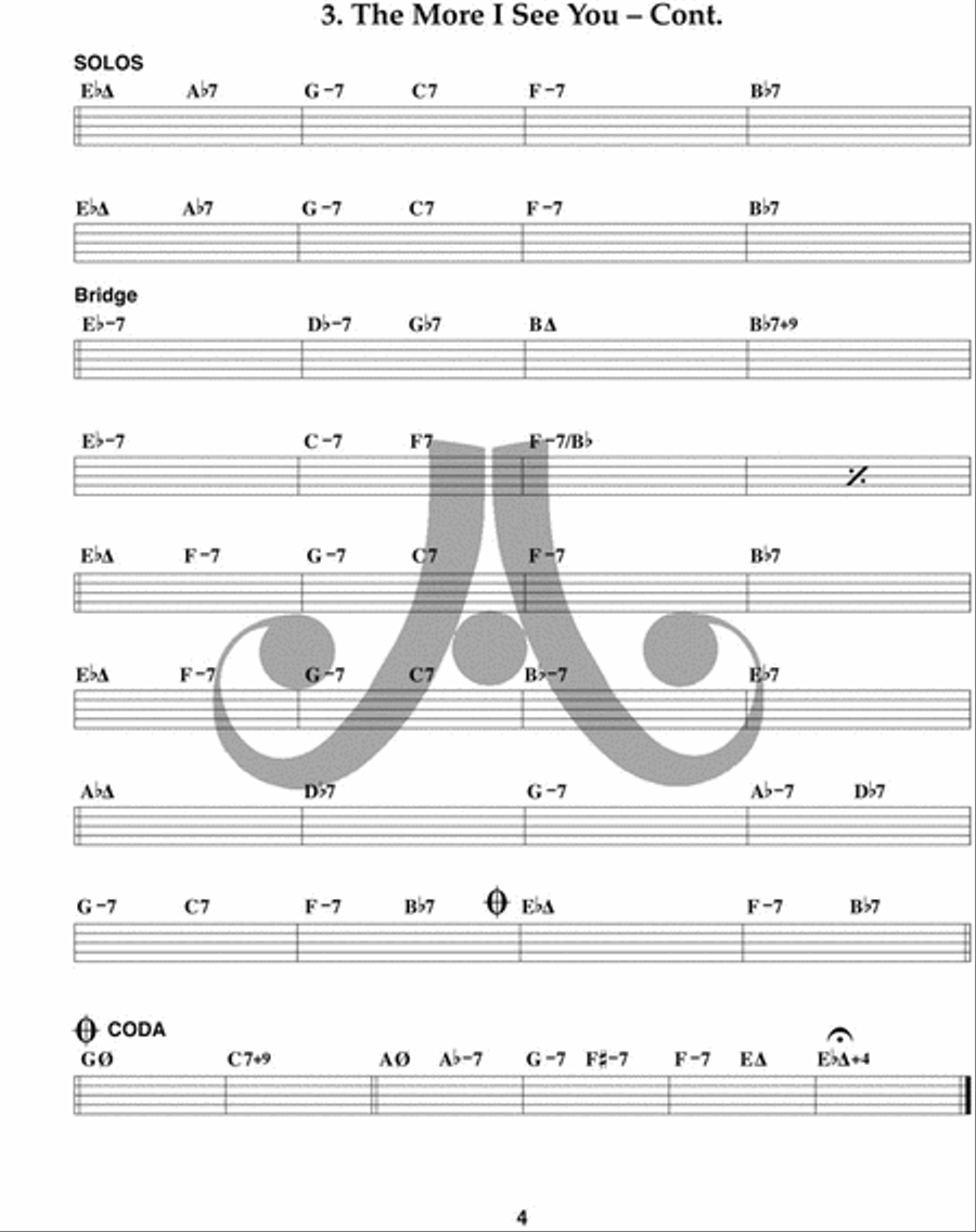 Volume 123 - NOW'S THE TIME: Standards with the Joey DeFrancesco Trio Voice scores gallery preview page 8