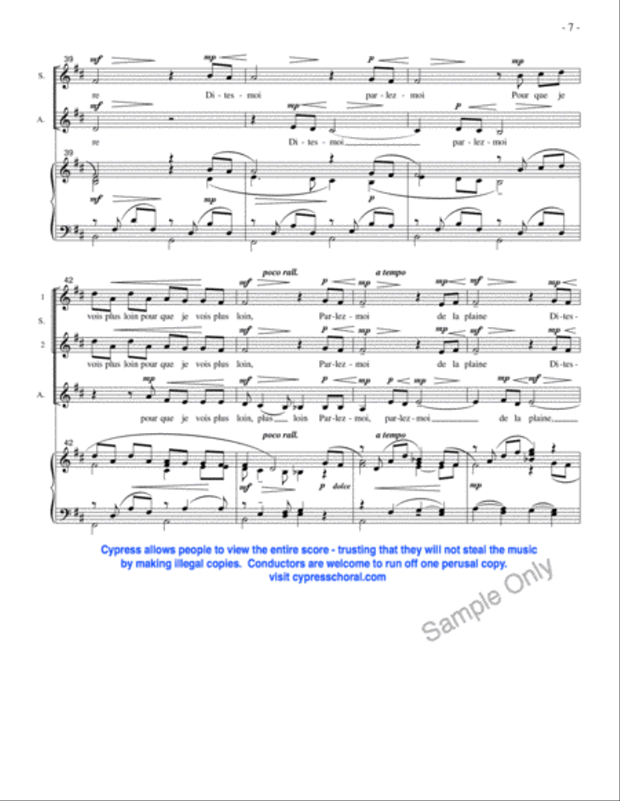 Parlez-Moi SSA scores gallery preview page 7
