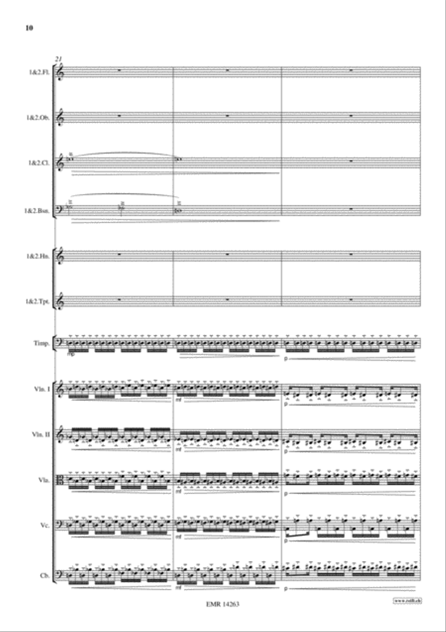 Sinfonietta Festive Sinfonietta Festive Orchestra scores gallery preview page 10