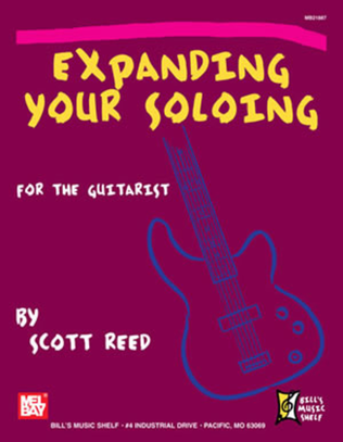 Book cover for Expanding Your Soloing for the Guitarist