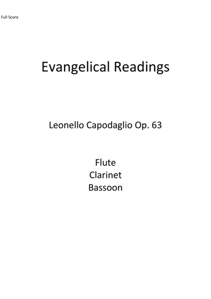 Evangelical Readings