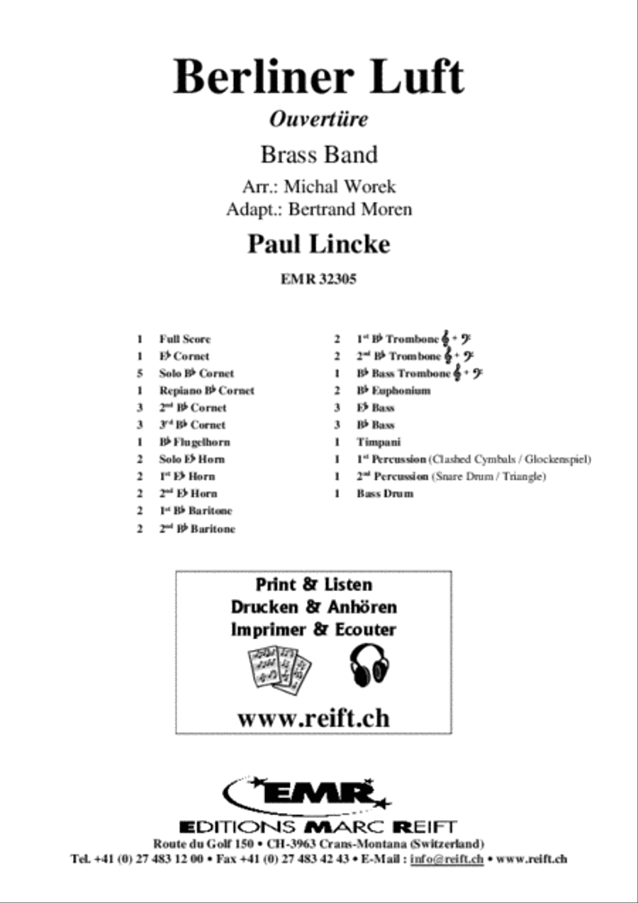 Berliner Luft Brass Band scores gallery preview page 2