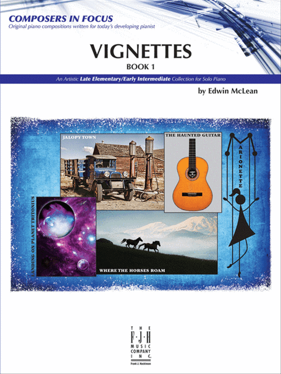 Vignettes, Book 1 Easy Piano scores gallery preview page 1