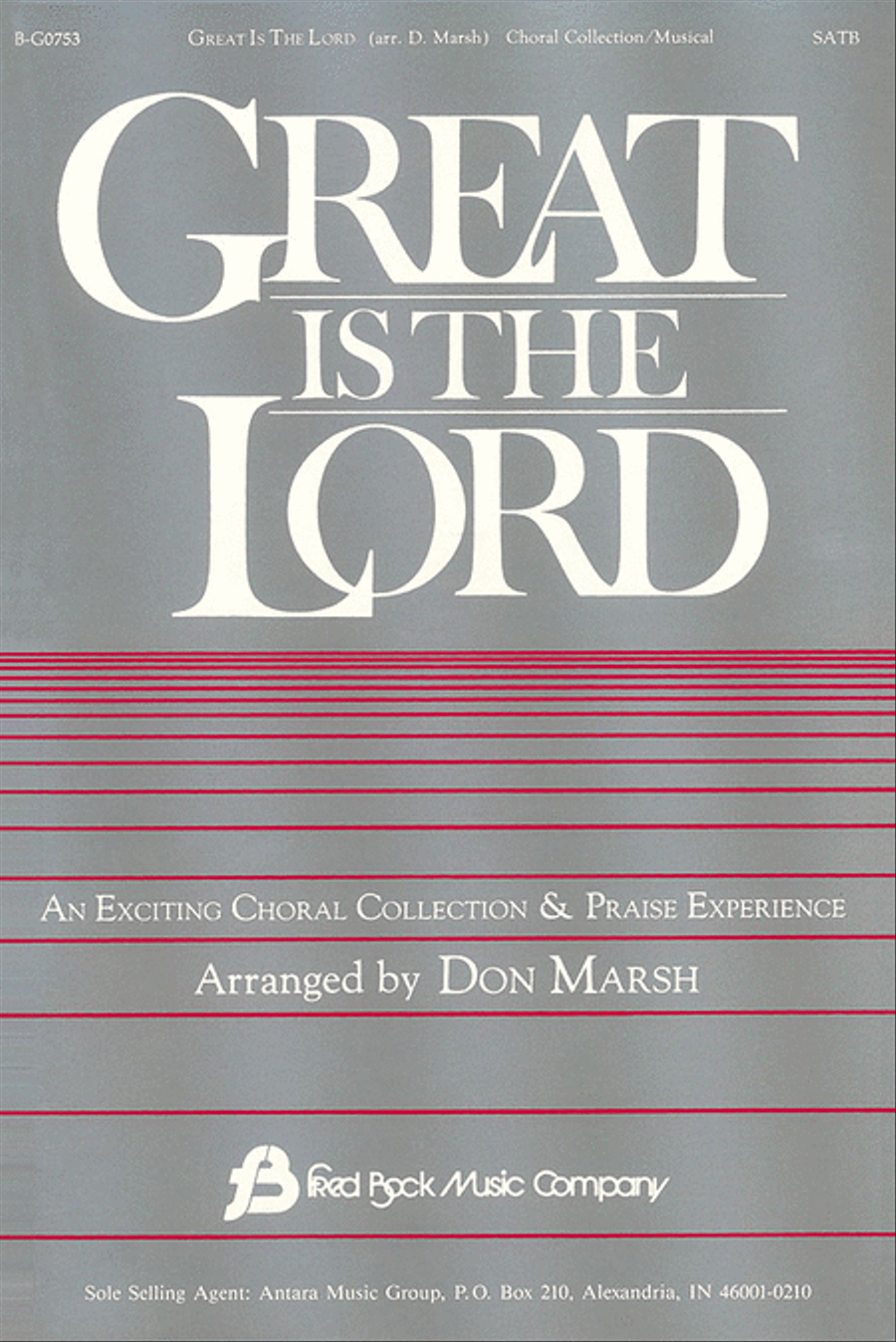 Great Is the Lord (Collection) 4-Part scores gallery preview page 1