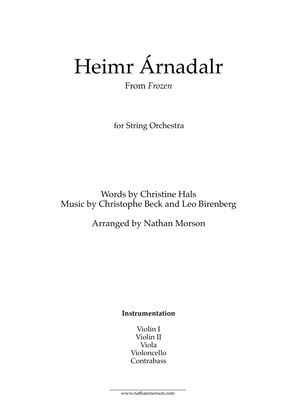 Book cover for Heimr Arnadalr