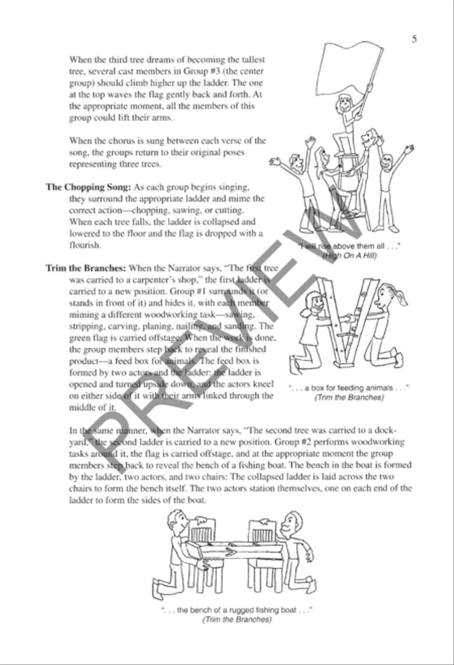 The Tale of the Three Trees Preview Kit (Score & CD) CD scores gallery preview page 6