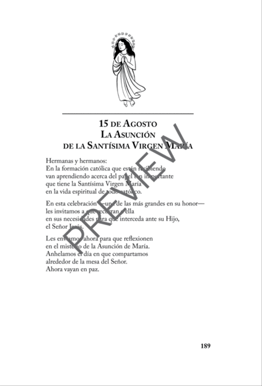 Les Enviamos: Para despedir a los Catecumenos Sacred scores gallery preview page 15