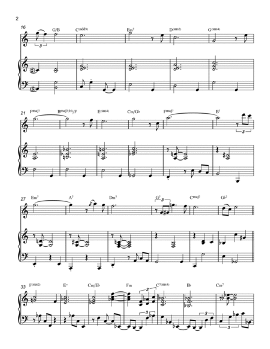 Skating In Central Park Acoustic Guitar scores gallery preview page 2