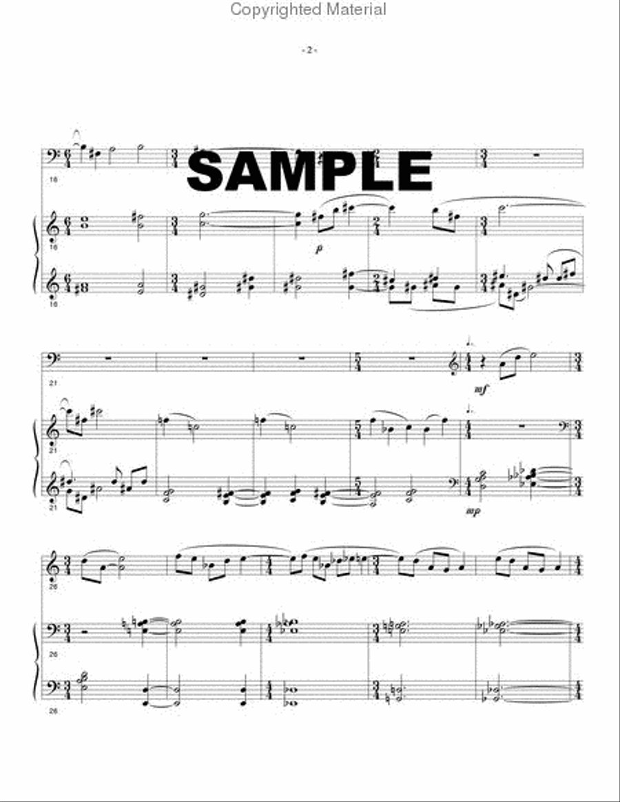 Concert Piece for Marimba & Orchestra Full Orchestra scores gallery preview page 3
