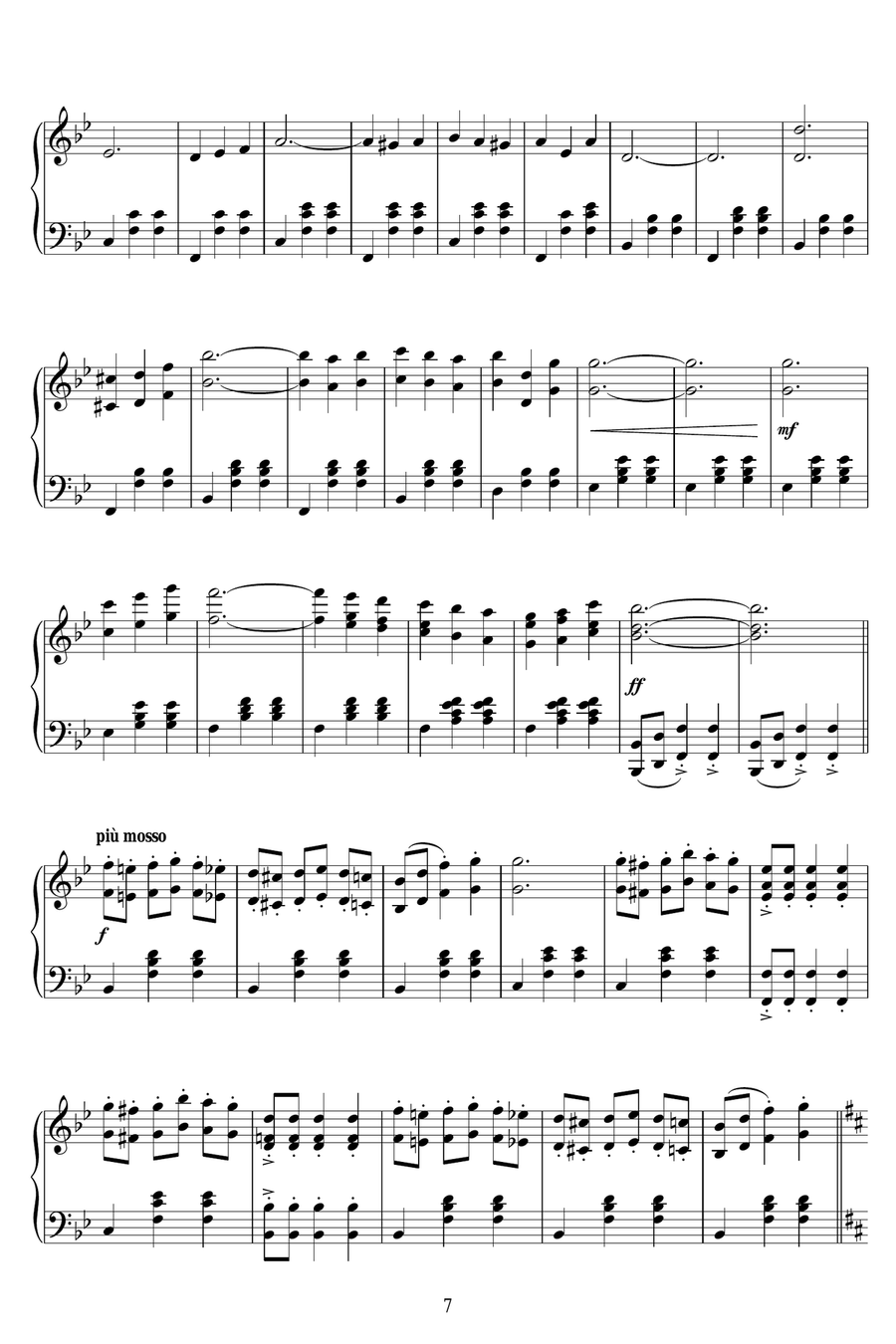 Carnaval de Venise Carnaval de Venise Piano Solo scores gallery preview page 7